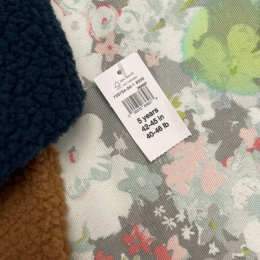 Baby Gap Sherpa half zip up size 5t - Picture 3 of 4